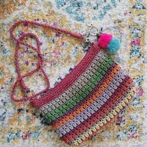 The Sak Hand Crochet Classic 3 in 1 crossbody bag
